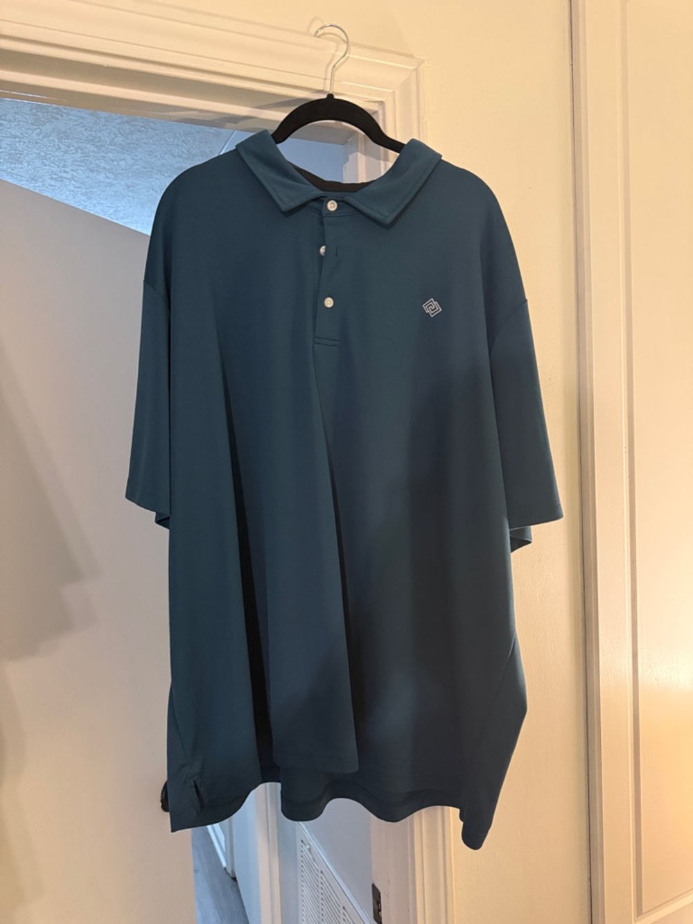 ZELOS Men's Teal Polo Shirt